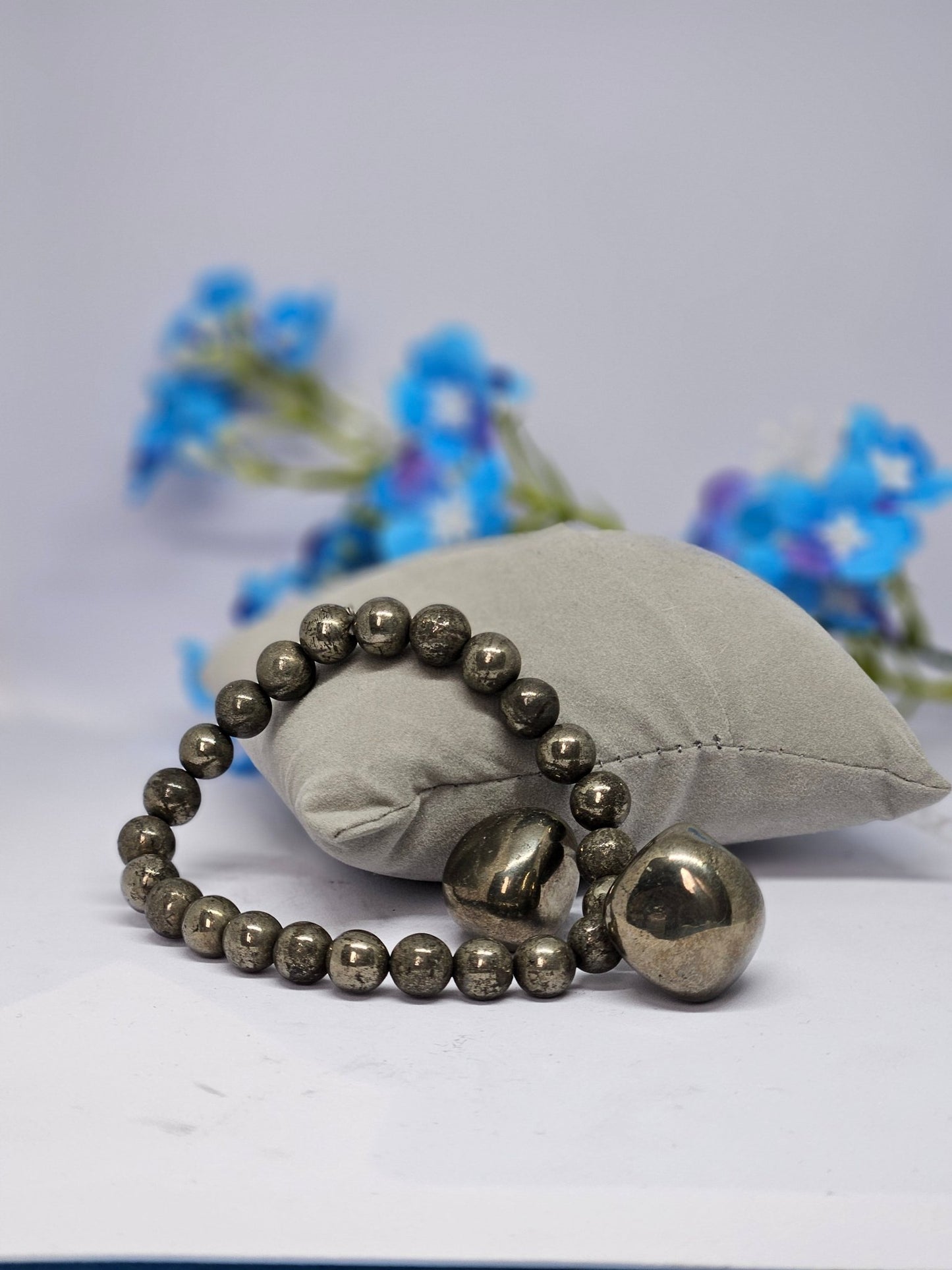 Pyrite Bracelet - Ankshaktiyaan by seemaa arora