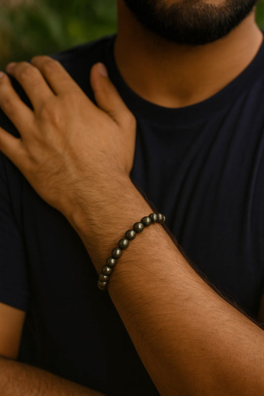 pyrite bracelet