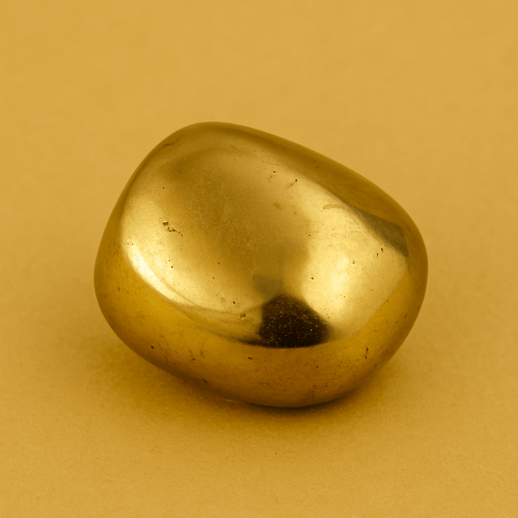 Pyrite Tumble (Money Magnet Stone) - Ankshaktiyaan by seemaa arora