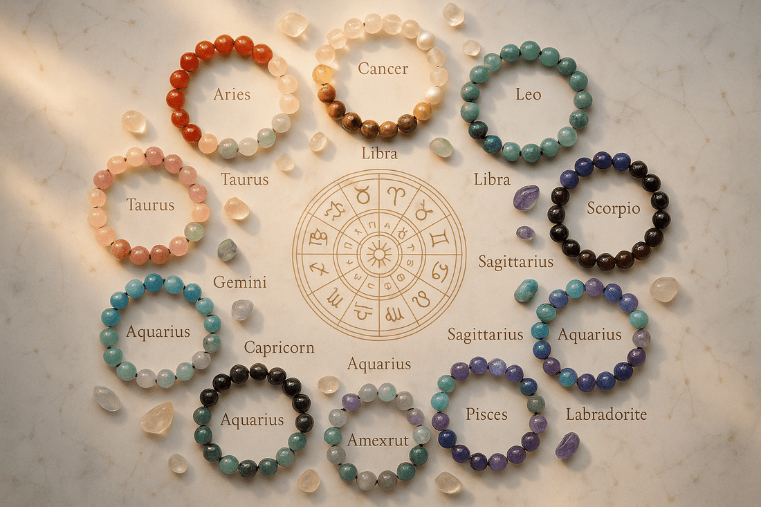 "How to Choose the Right Healing Crystal Bracelet for Your Zodiac Sign" - Ankshaktiyaan by seemaa arora