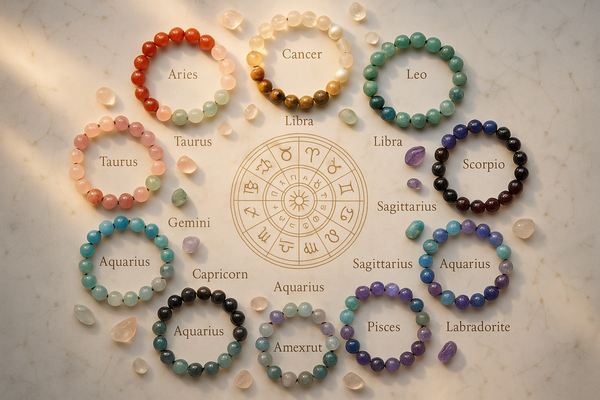 "How to Choose the Right Healing Crystal Bracelet for Your Zodiac Sign"