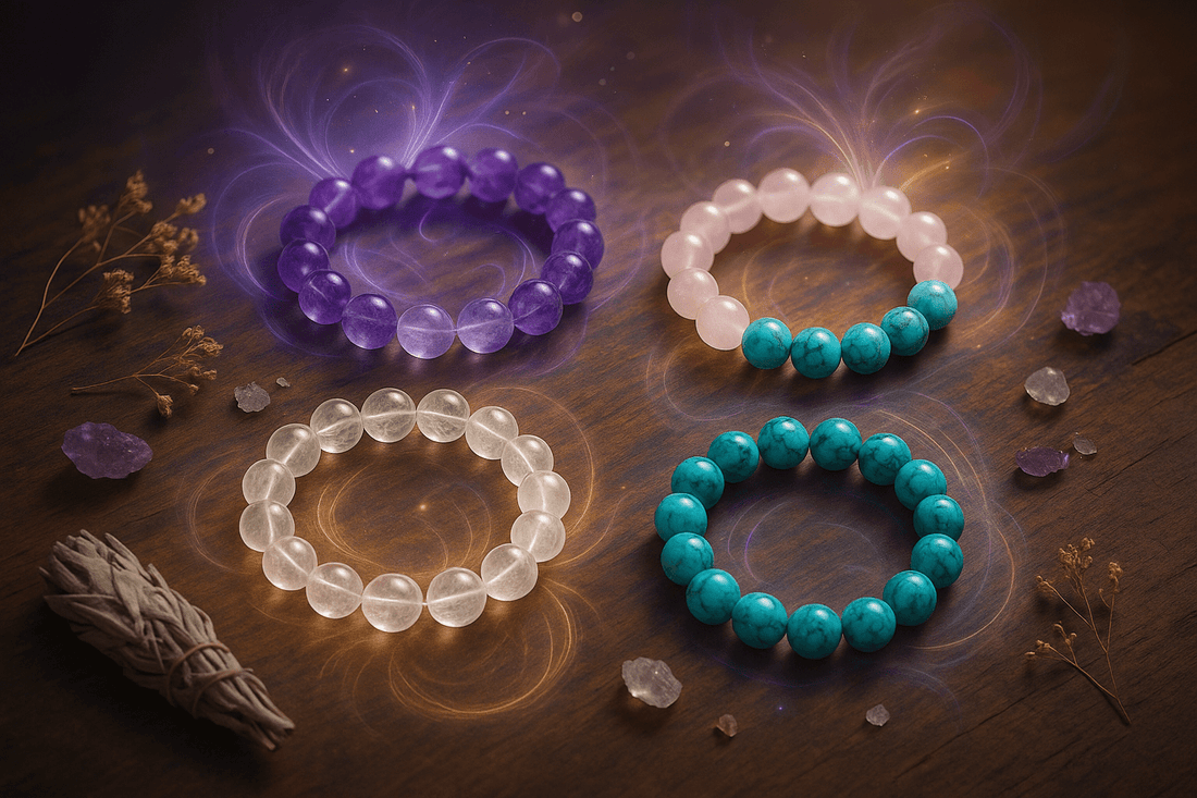 "The Power of Natural Stones: How Crystal Bracelets Affect Your Energy Field" - Ankshaktiyaan by seemaa arora
