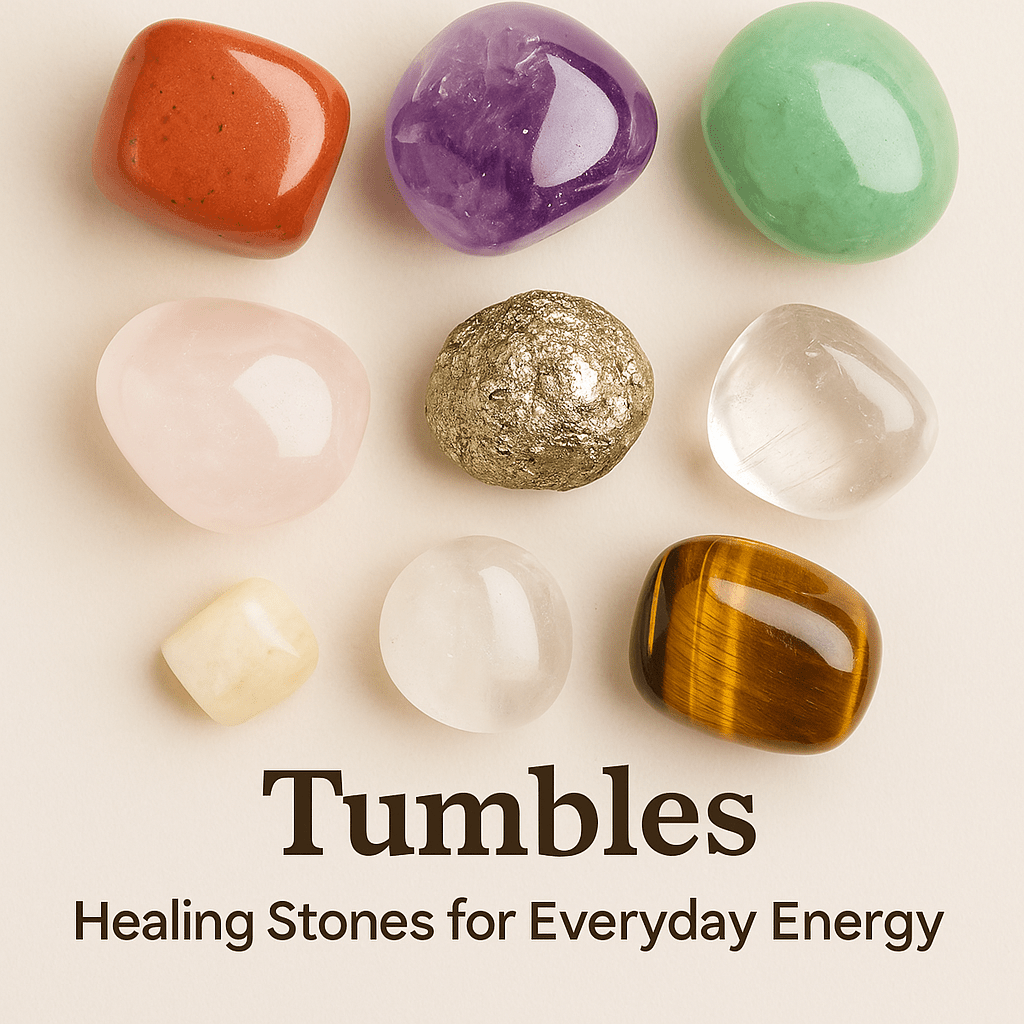 Crystal Tumbles – Healing Stones for Everyday Energy - Ankshaktiyaan by seemaa arora 