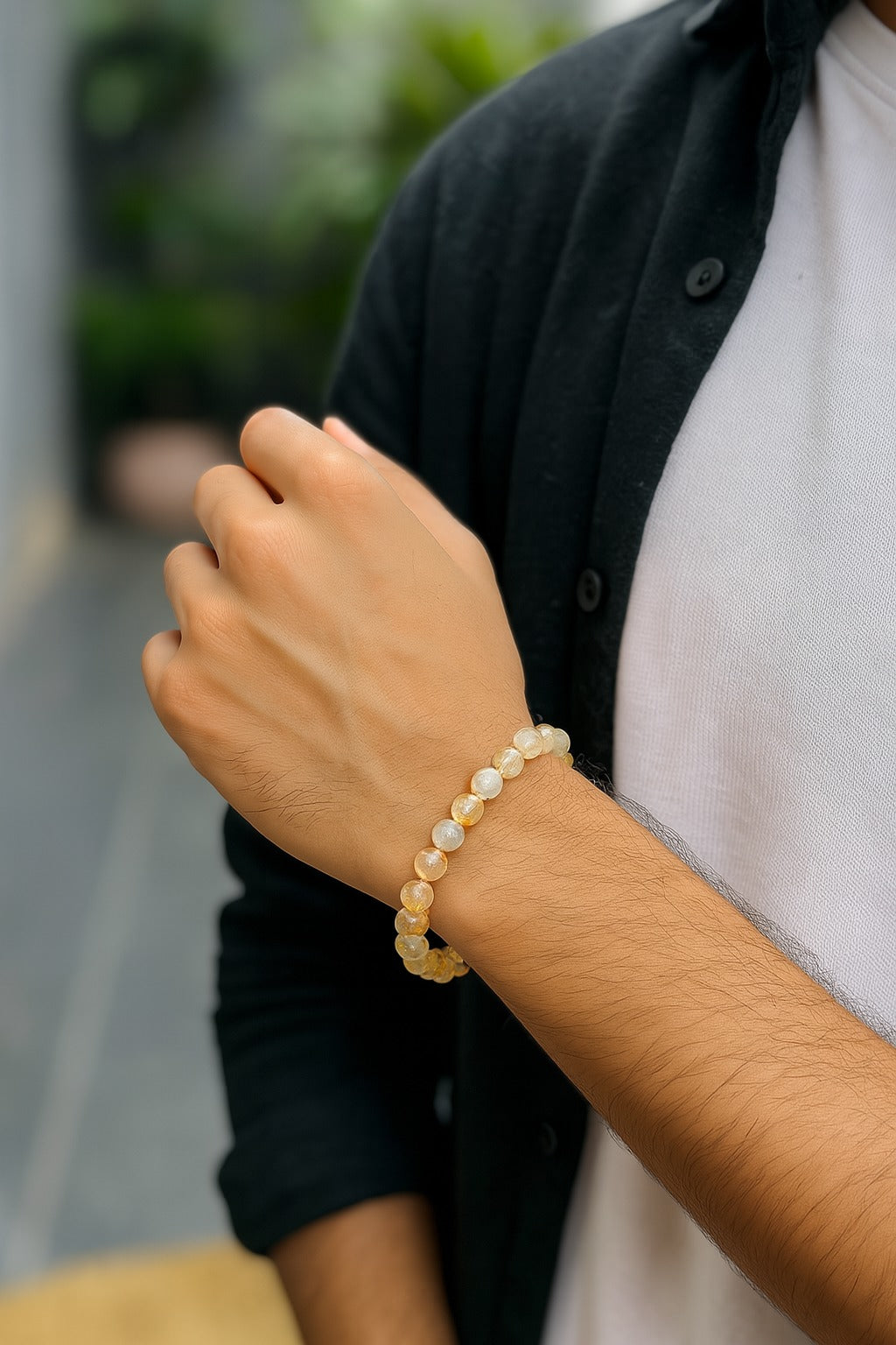 Natural Citrine Bracelet – Attract Prosperity & Positive Energy