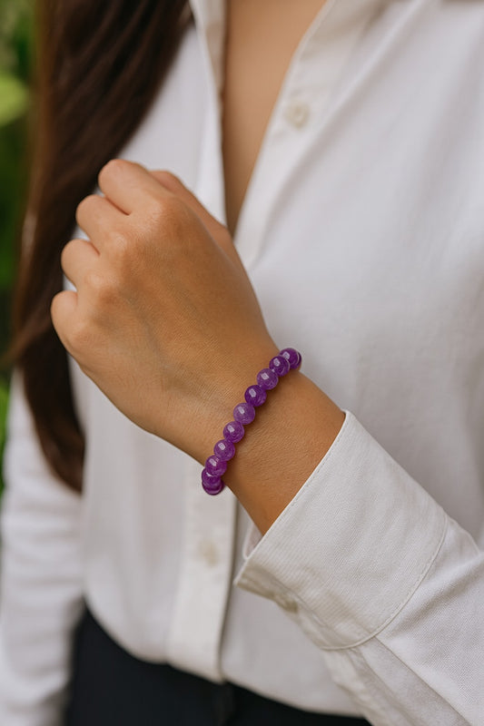 Amethyst Healing Crystal Bracelet