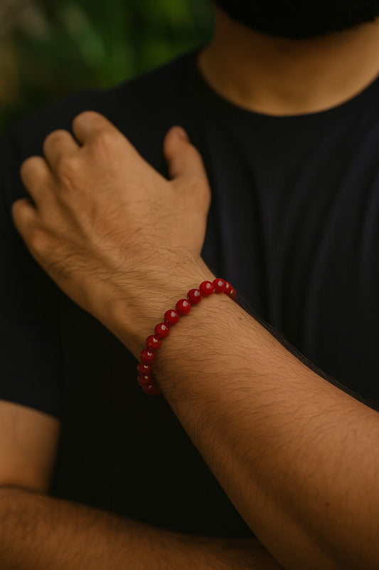 Carnelian Crystal Bracelet – Motivation, Energy & Confidence