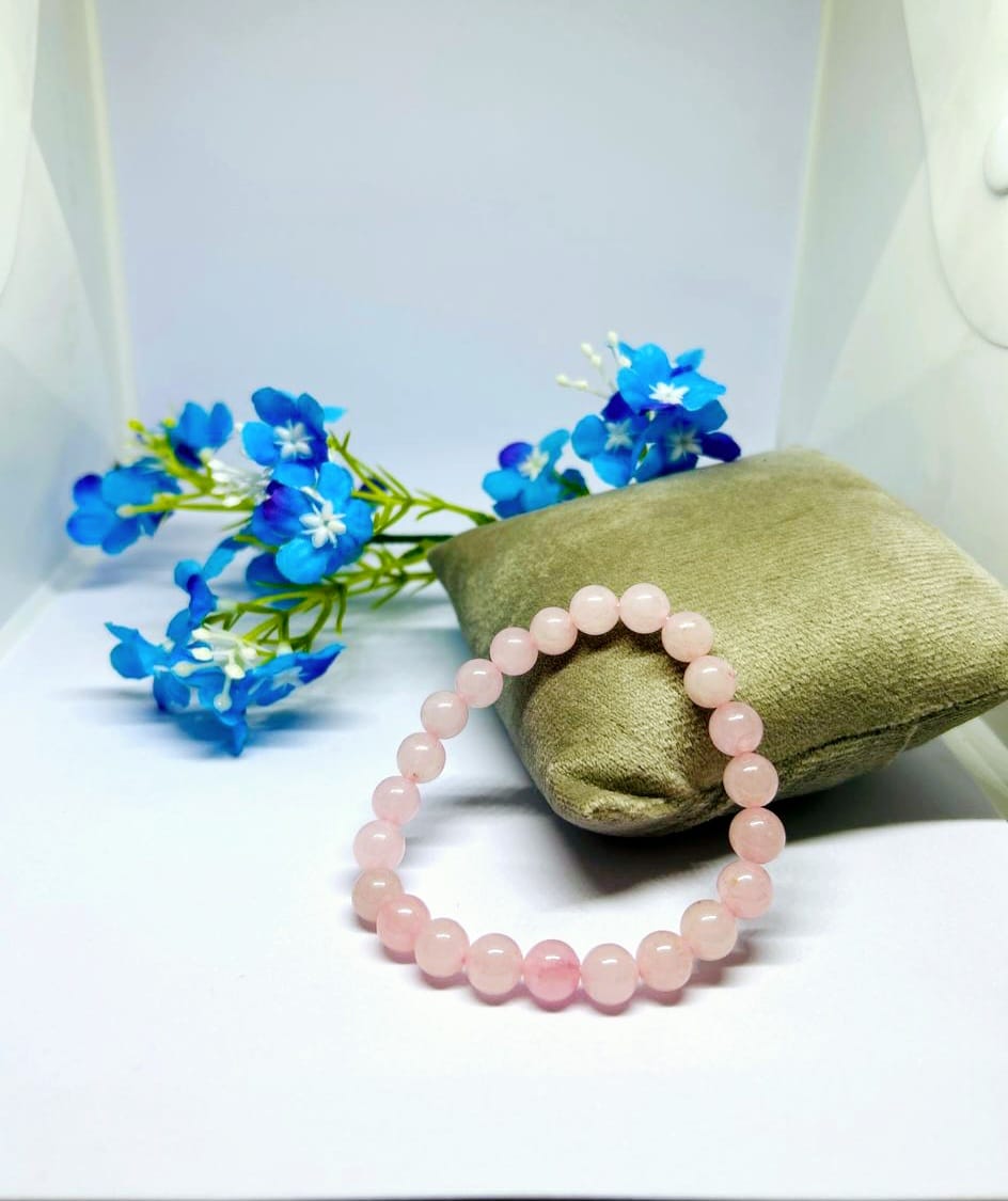 Rose Quartz Bracelet – Love, Healing & Emotional Balance