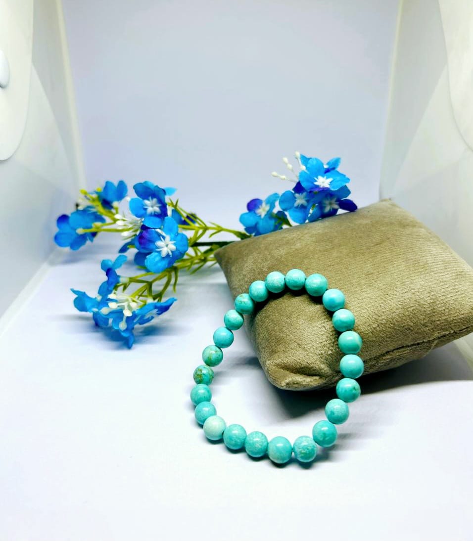 Firoza (Turquoise) Healing Bracelet – Protection, Luck & Positivity
