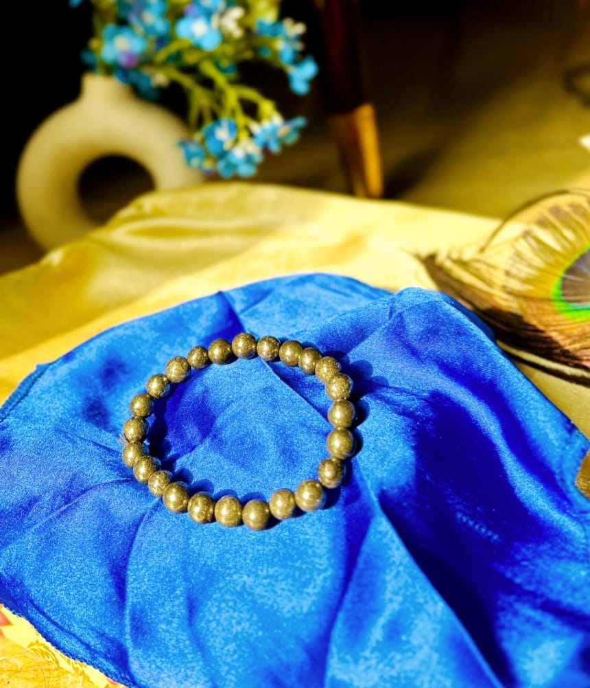 Pyrite Bracelet – Stone of Wealth, Confidence & Protection