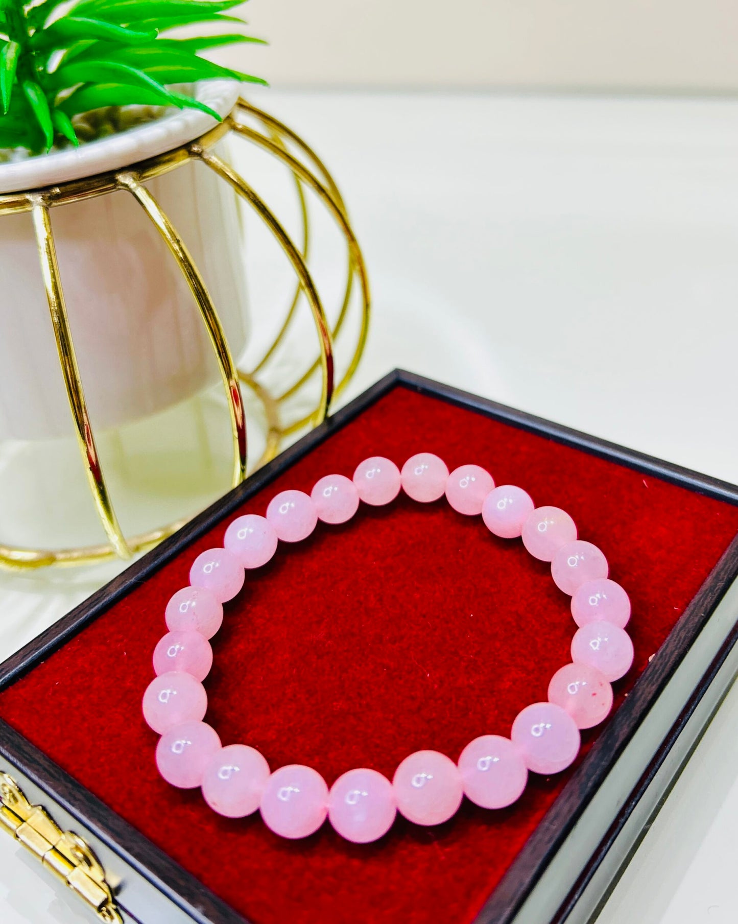 Rose Quartz Bracelet – Love, Healing & Emotional Balance