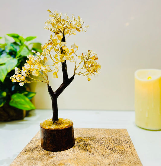 Citrine Crystal Tree – Wealth, Positivity & Success (300 Chips)