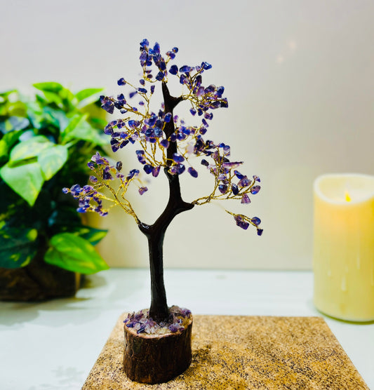 Amethyst Crystal Tree – Calmness, Healing & Spiritual Growth (300 Chips)