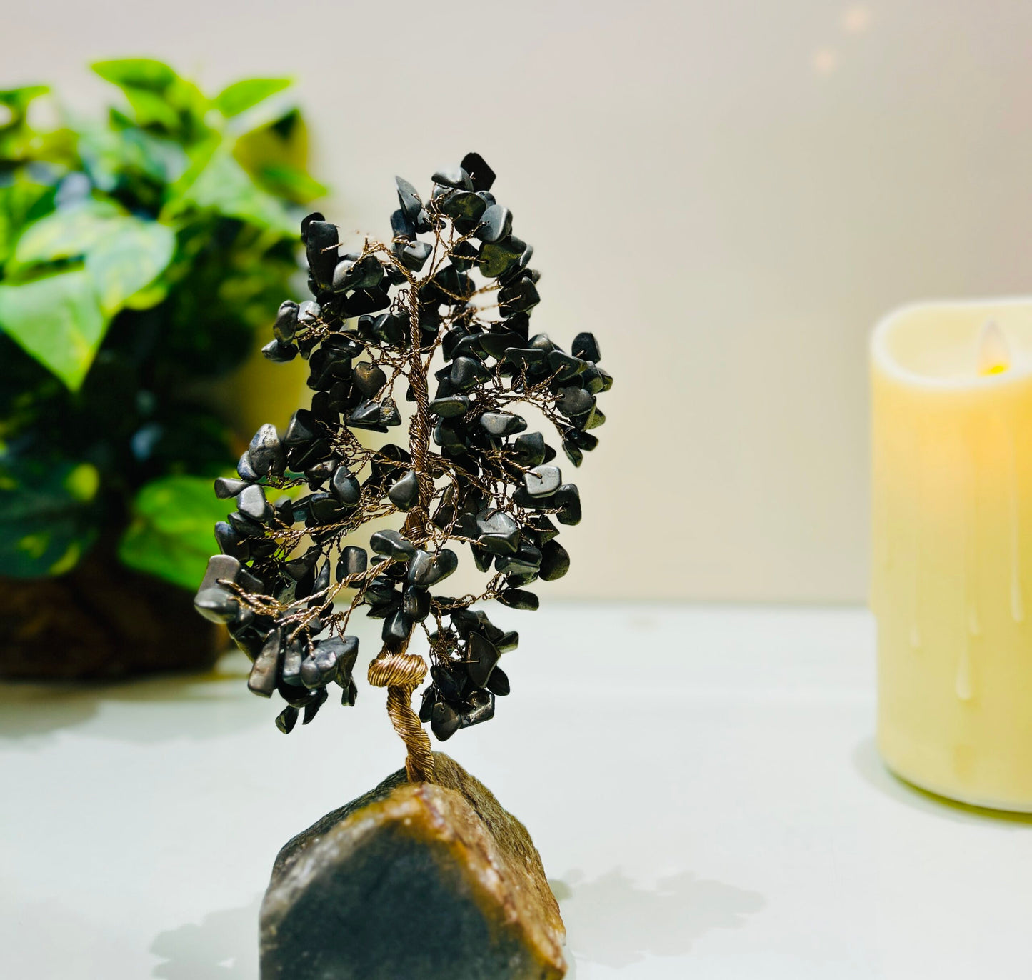 Pyrite Crystal Tree – Wealth, Protection & Good Fortune (400 Chips)