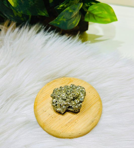 Natural Pyrite Cluster – Attract Wealth, Protection & Positive Energy
