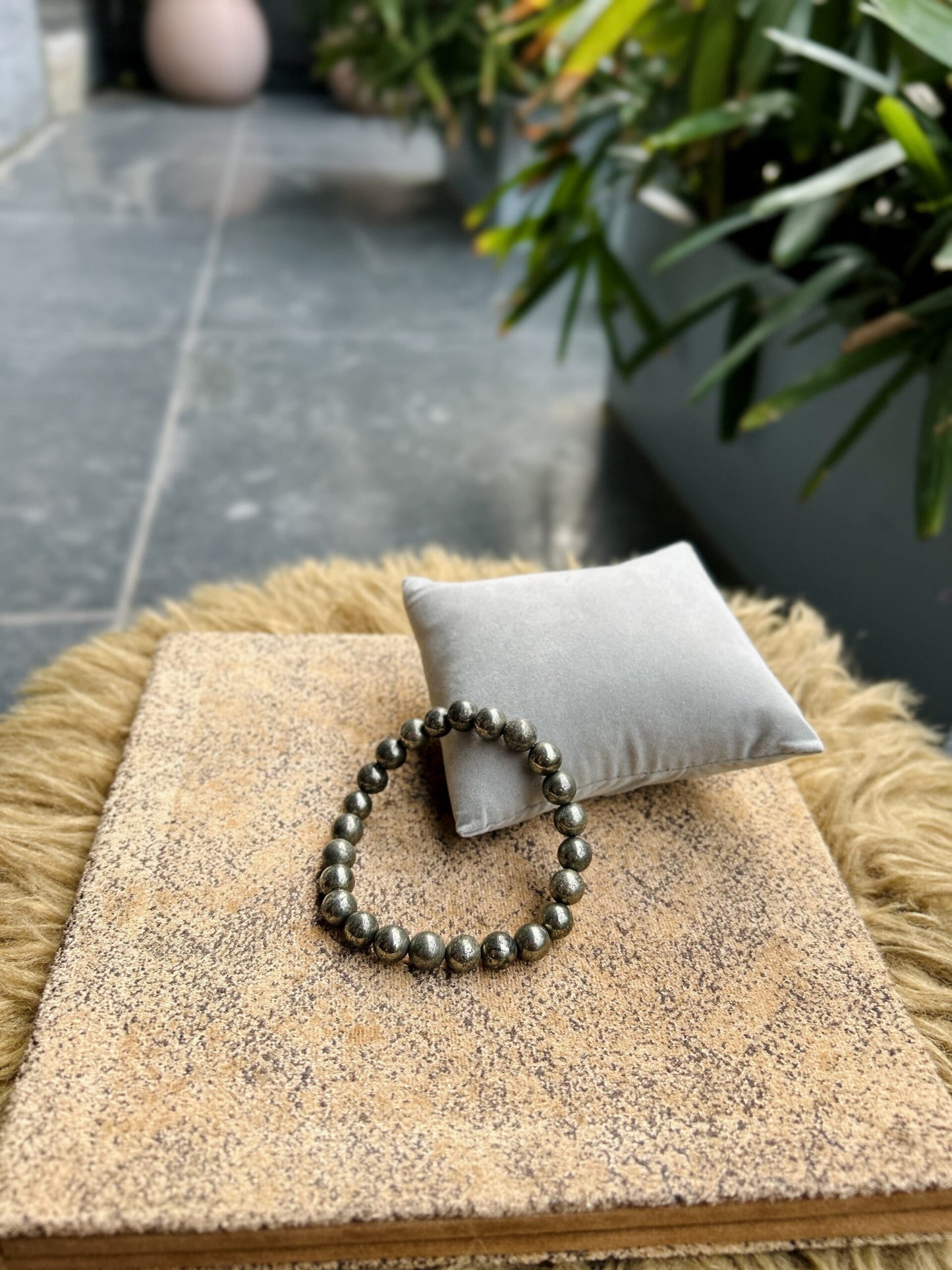 Pyrite Bracelet – Stone of Wealth, Confidence & Protection