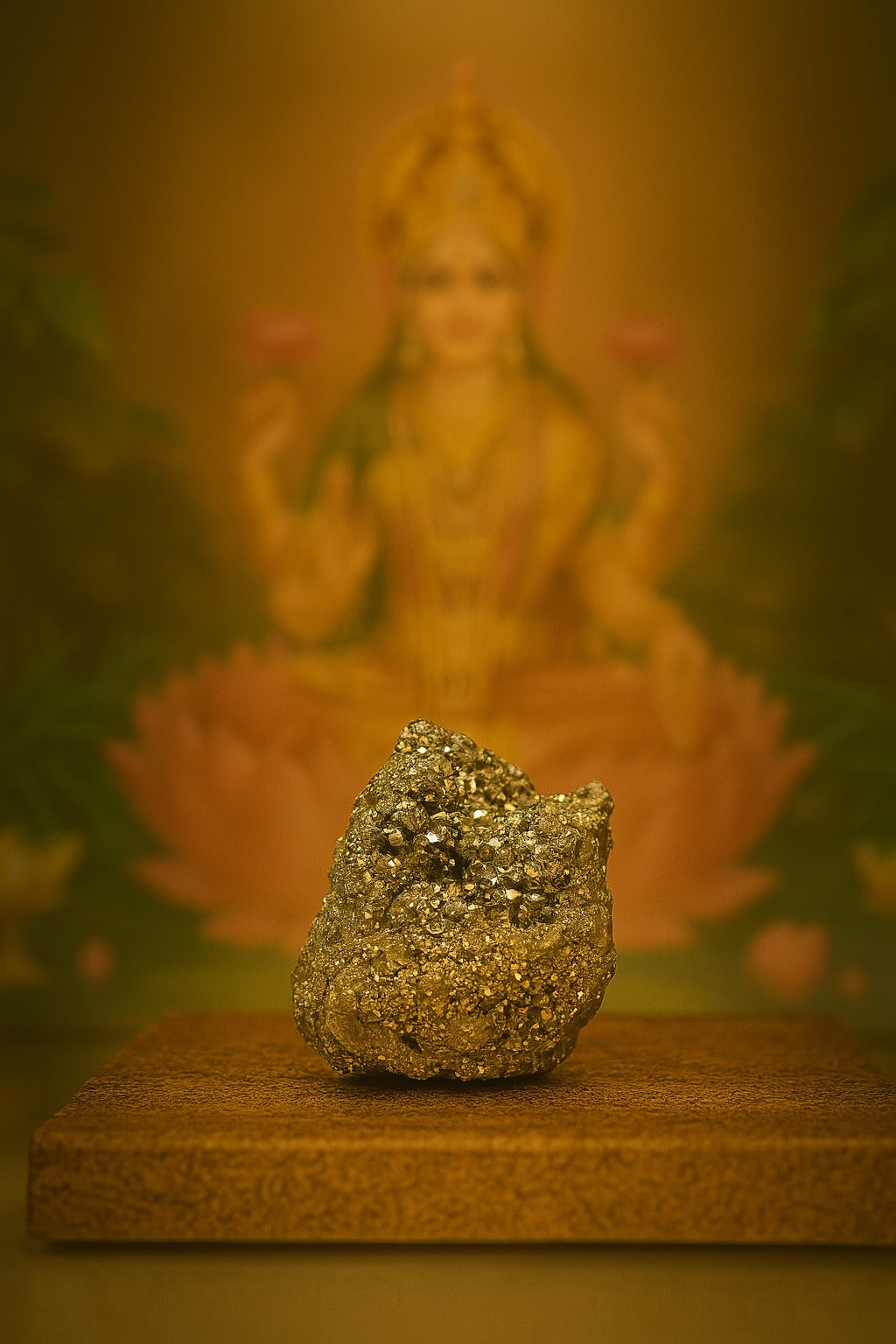 Natural Pyrite Cluster – Attract Wealth, Protection & Positive Energy
