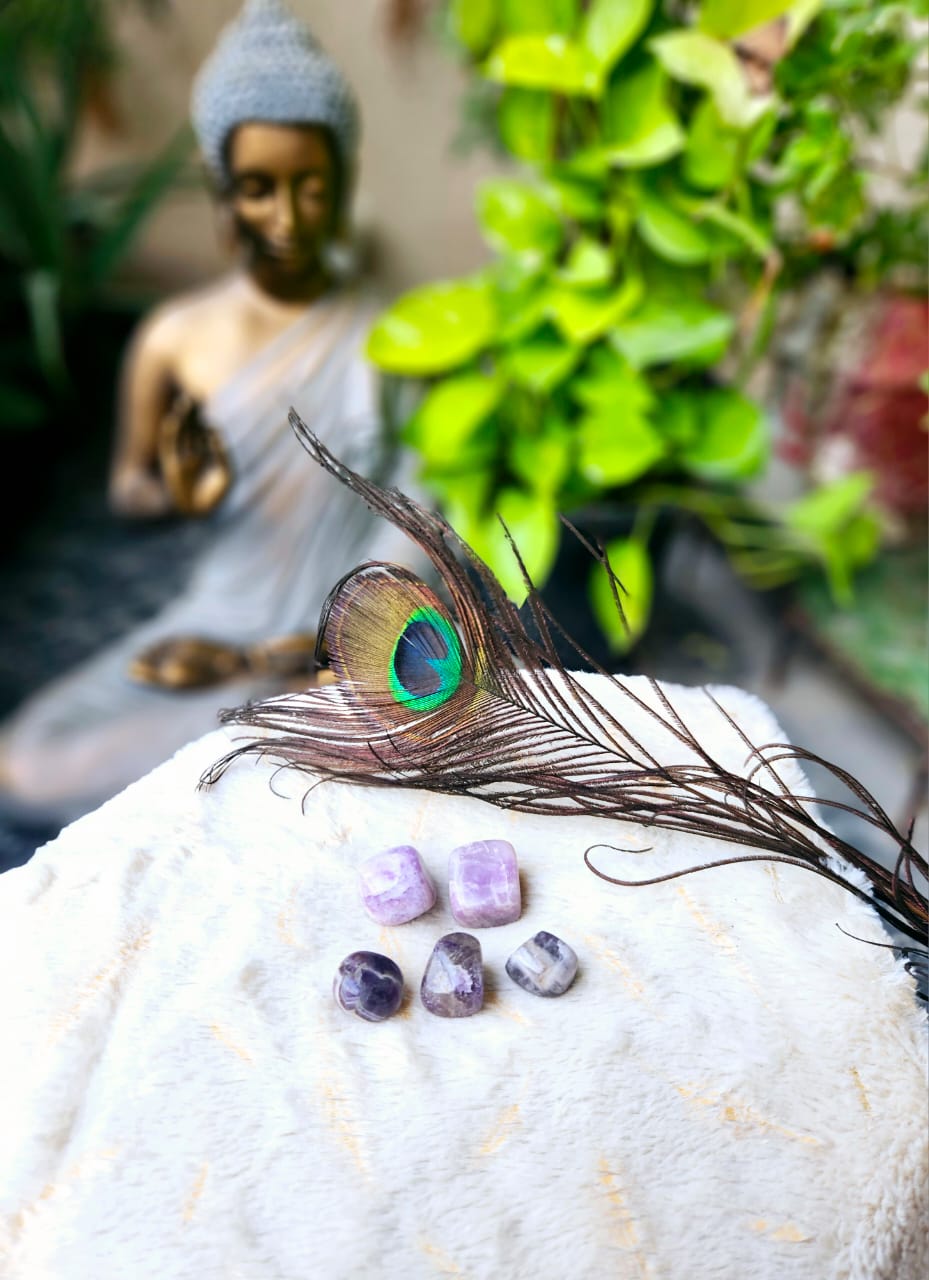 Natural Amethyst Tumbles – Calmness, Clarity & Protection