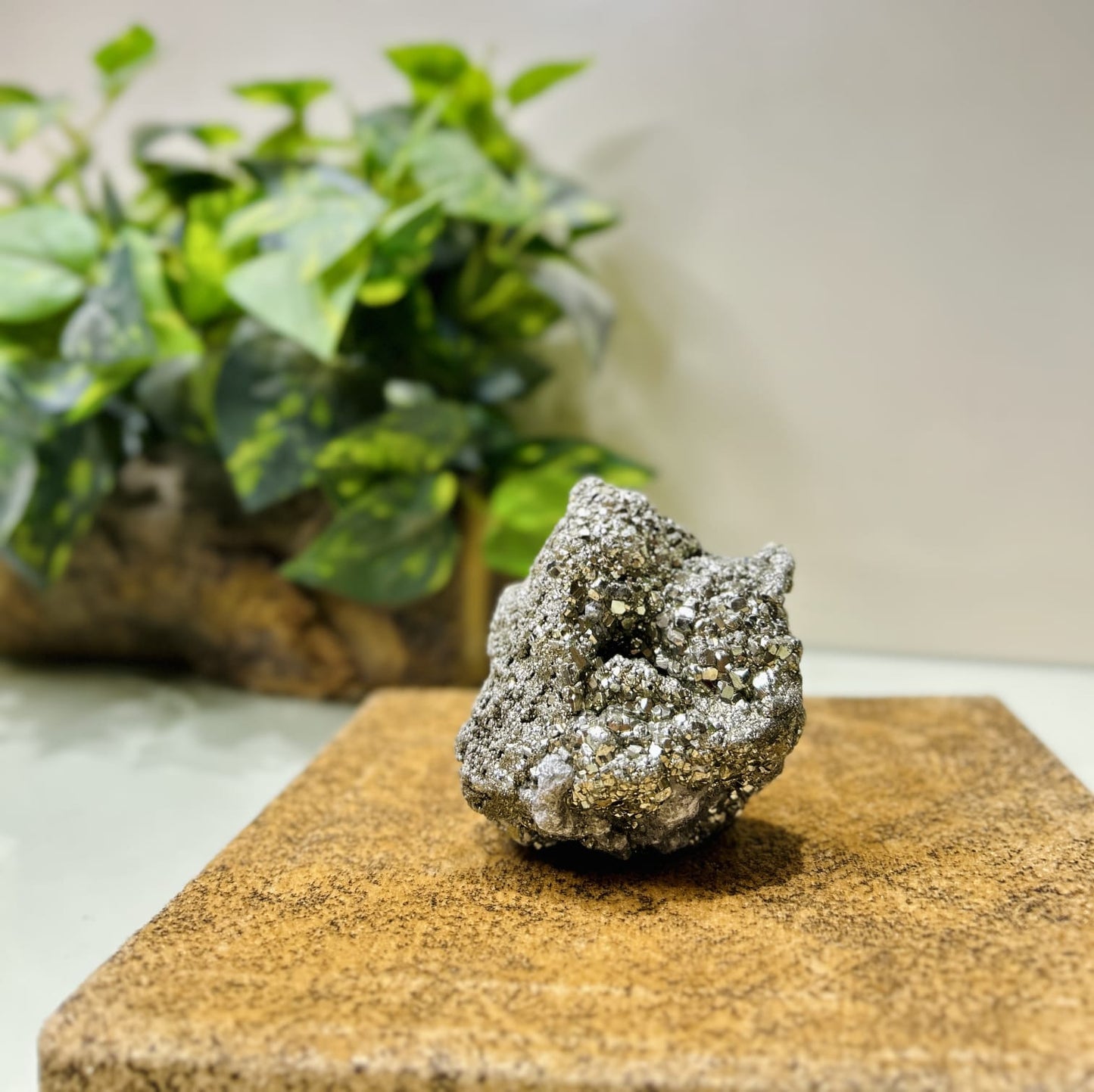 Natural Pyrite Cluster – Attract Wealth, Protection & Positive Energy