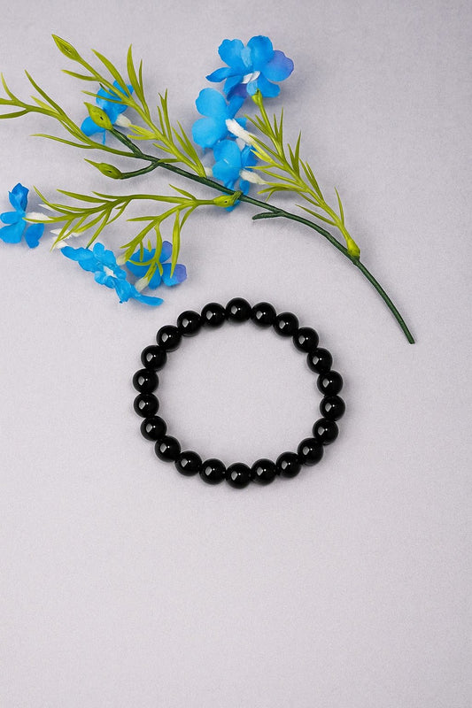 Black Obsidian Bracelet – - Ankshaktiyaan by seemaa arora