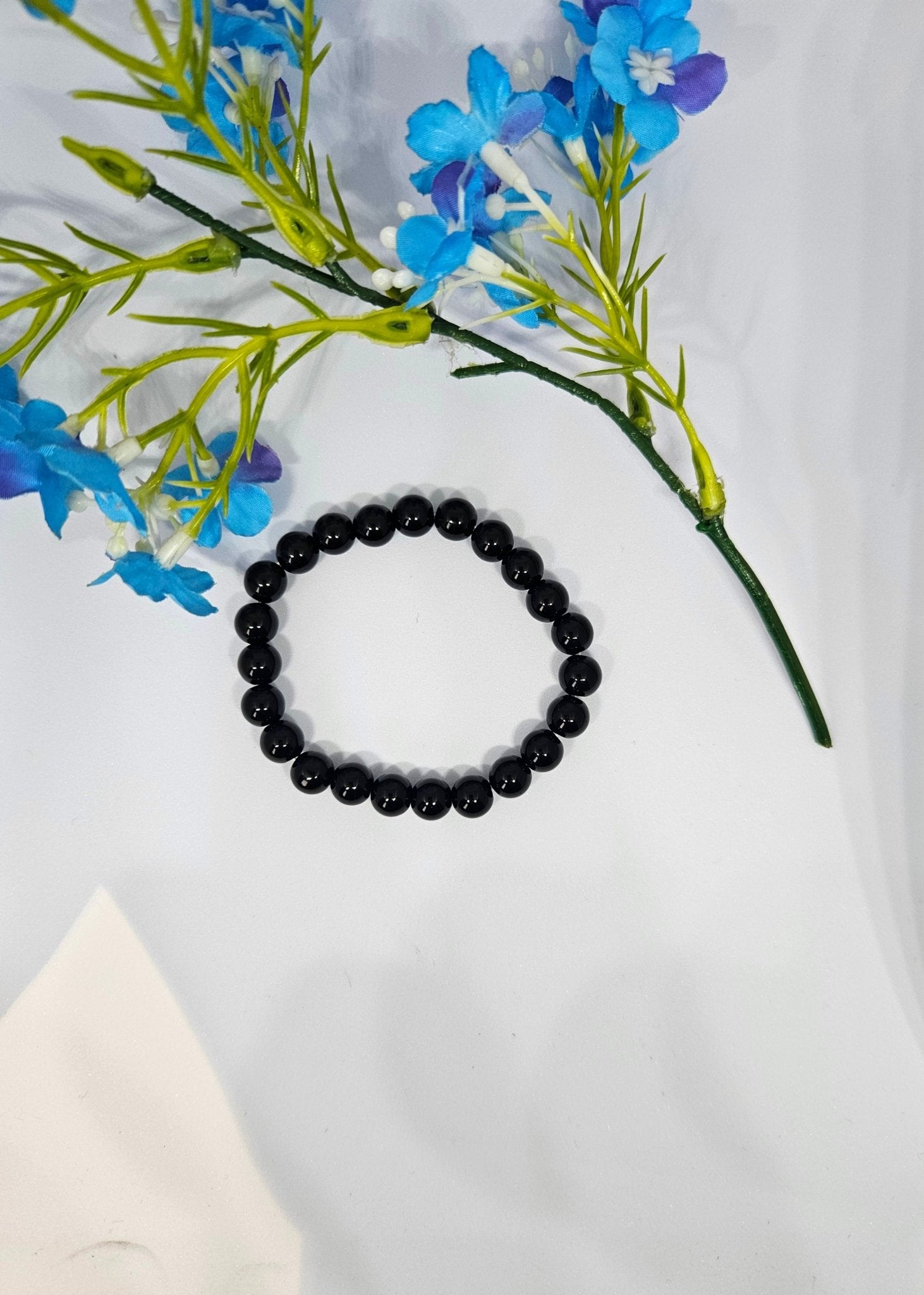 Black Obsidian Bracelet – - Ankshaktiyaan by seemaa arora