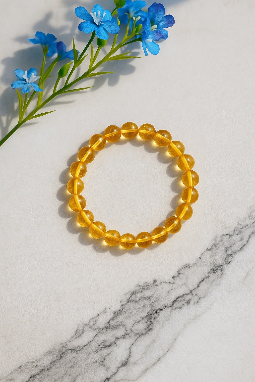 Citrine Crystal Bracelet – - Ankshaktiyaan by seemaa arora