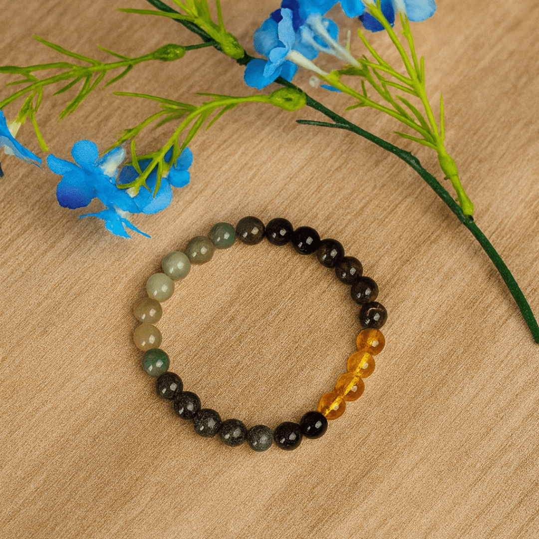 Dhan Vriddhi Crystal Bracelet - Ankshaktiyaan by seemaa arora