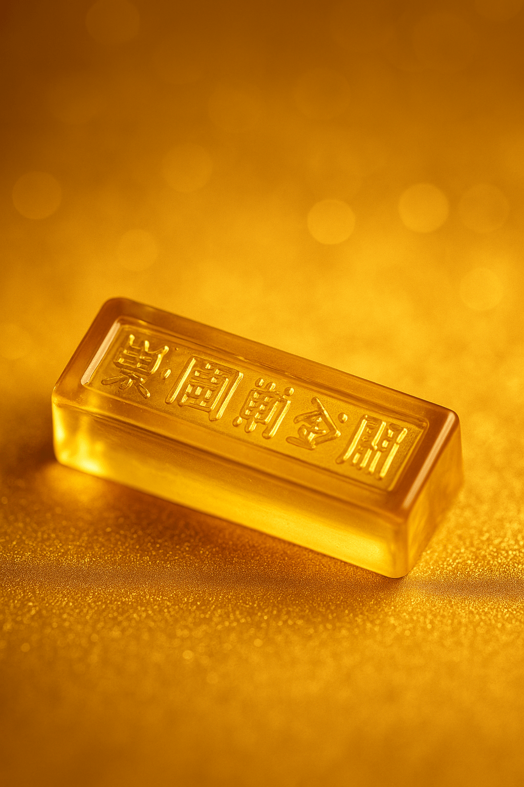 Feng - Shui Gold Ingot Bar - Pack of 3 - Ankshaktiyaan by seemaa arora