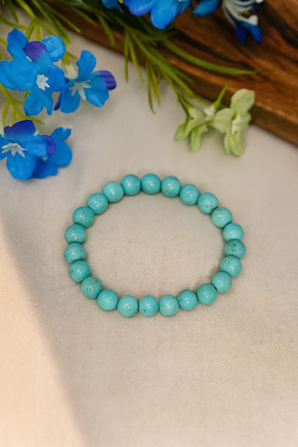 Firoza (Turquoise) Healing Bracelet - Ankshaktiyaan by seemaa arora