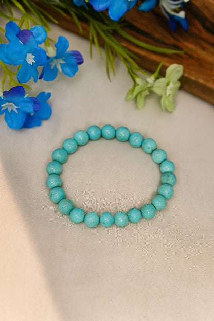 Firoza (Turquoise) Healing Bracelet - Ankshaktiyaan by seemaa arora