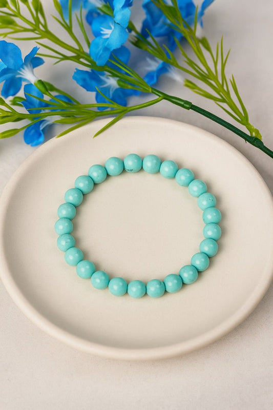 Firoza (Turquoise) Healing Bracelet - Ankshaktiyaan by seemaa arora