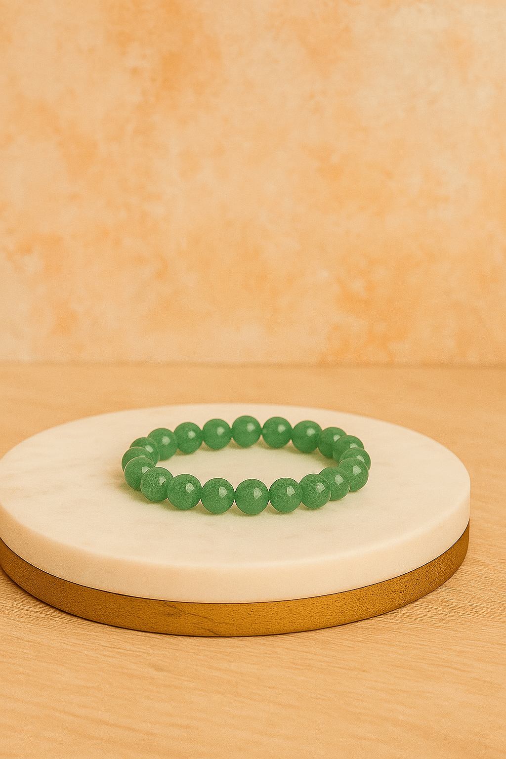Green Aventurine Bracelet - Ankshaktiyaan by seemaa arora