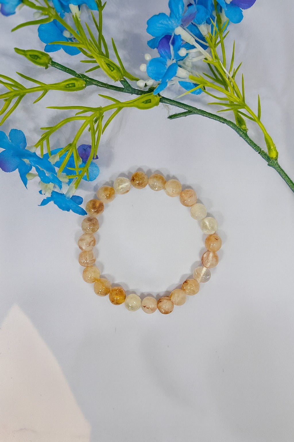 Natural Citrine Bracelet - Ankshaktiyaan by seemaa arora