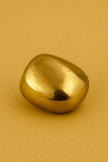 Pyrite Tumble (Money Magnet Stone) - Ankshaktiyaan by seemaa arora