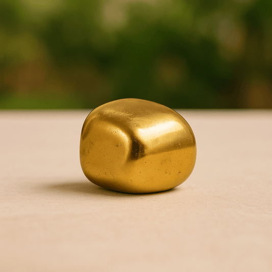 Pyrite Tumble (Money Magnet Stone) - Ankshaktiyaan by seemaa arora