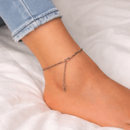 Swarna Lakshmi Pyrite Anklet - Ankshaktiyaan by seemaa arora