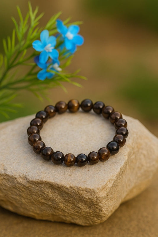 Tiger Eye Bracelet - Ankshaktiyaan by seemaa arora